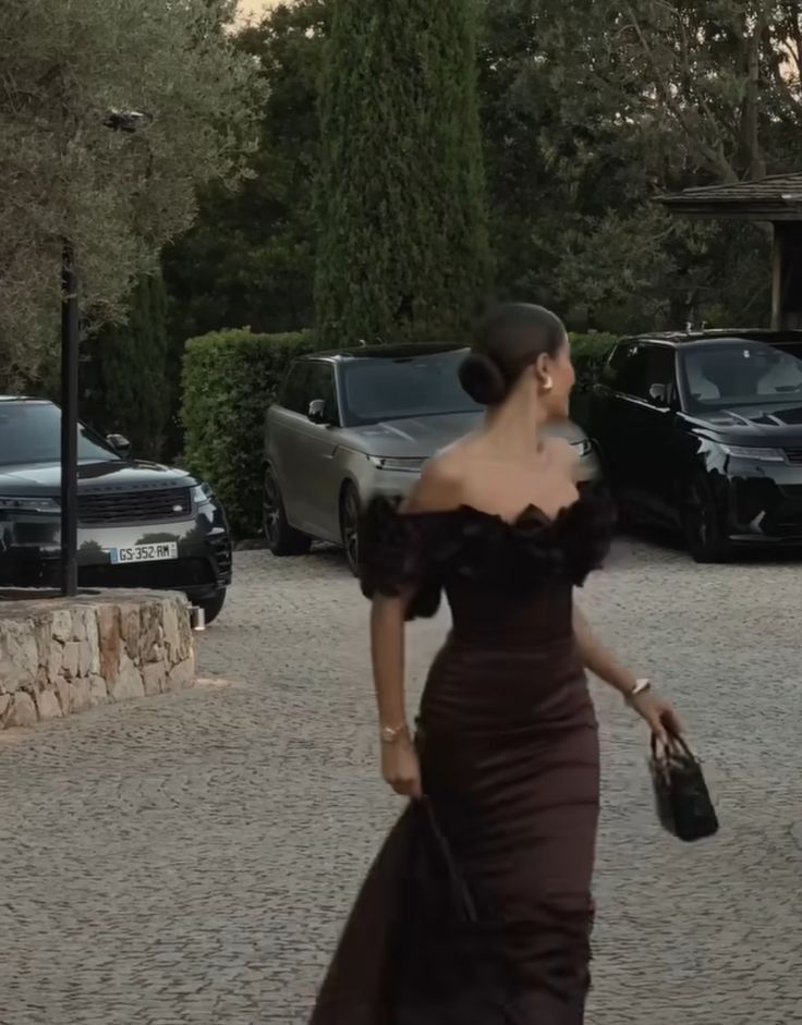 Brown Off The Shoulder Long Prom Dress Formal Dress fg7064