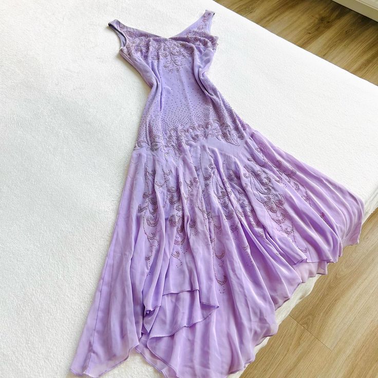 New Arrival Lilac Prom Dress Evening Dress Chiffon Party Dress fg7102