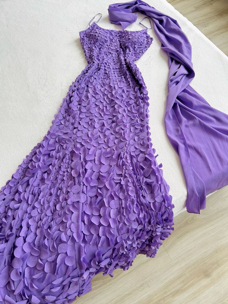 Purple Party Prom Dresses Long Evening Dress fg6945