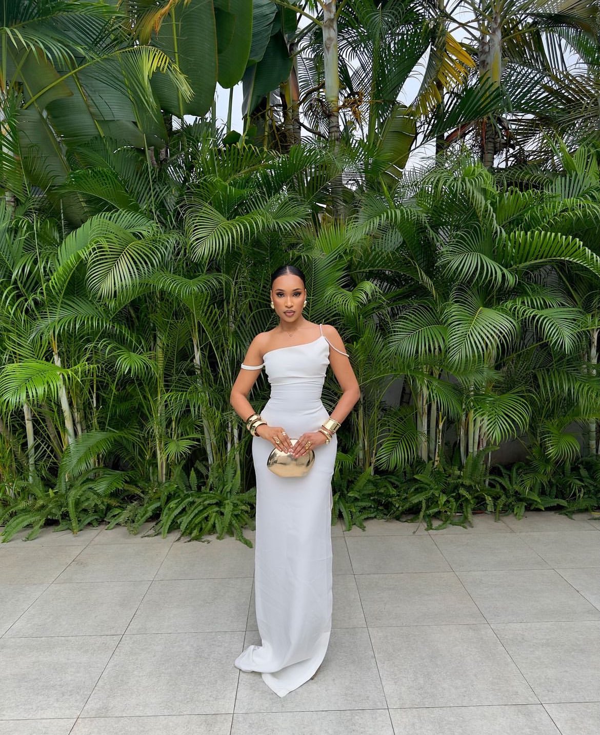 Sexy White Sleeveless Prom Dress Long Evening Gown fg6783