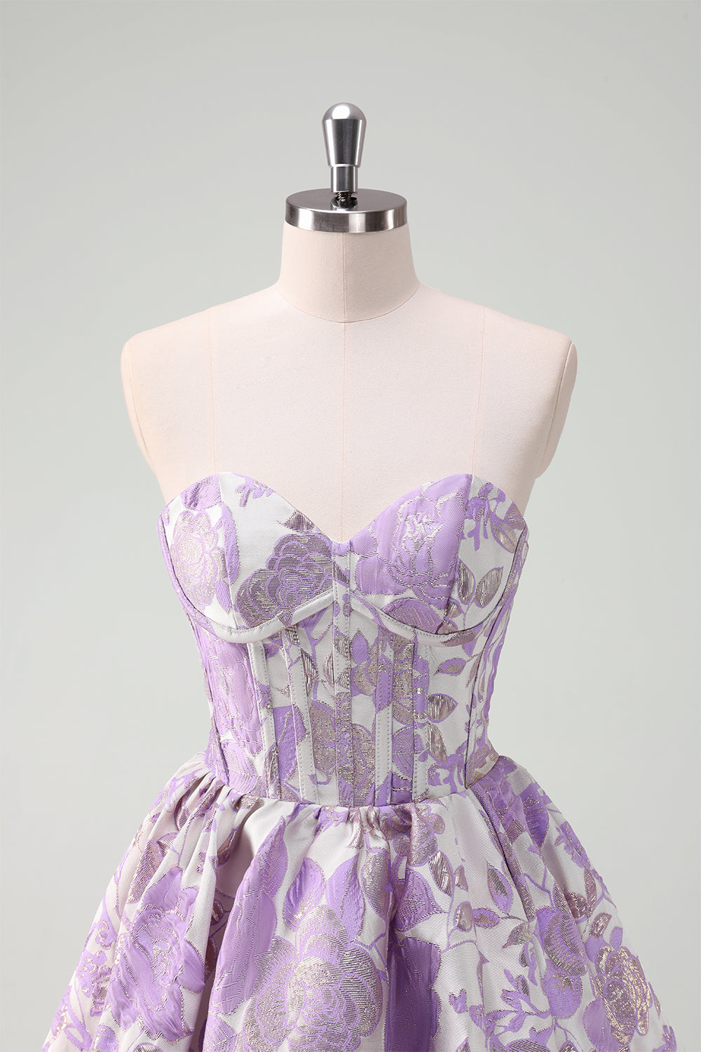 Blue A Line Sweetheart Short Corset Homecoming Dress