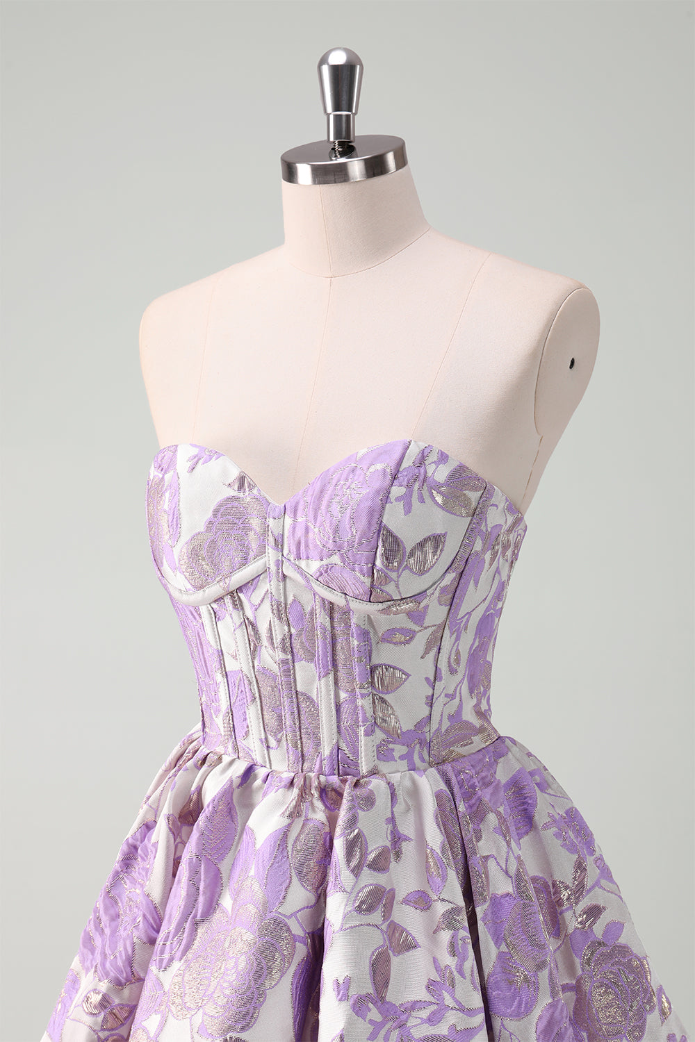 Blue A Line Sweetheart Short Corset Homecoming Dress
