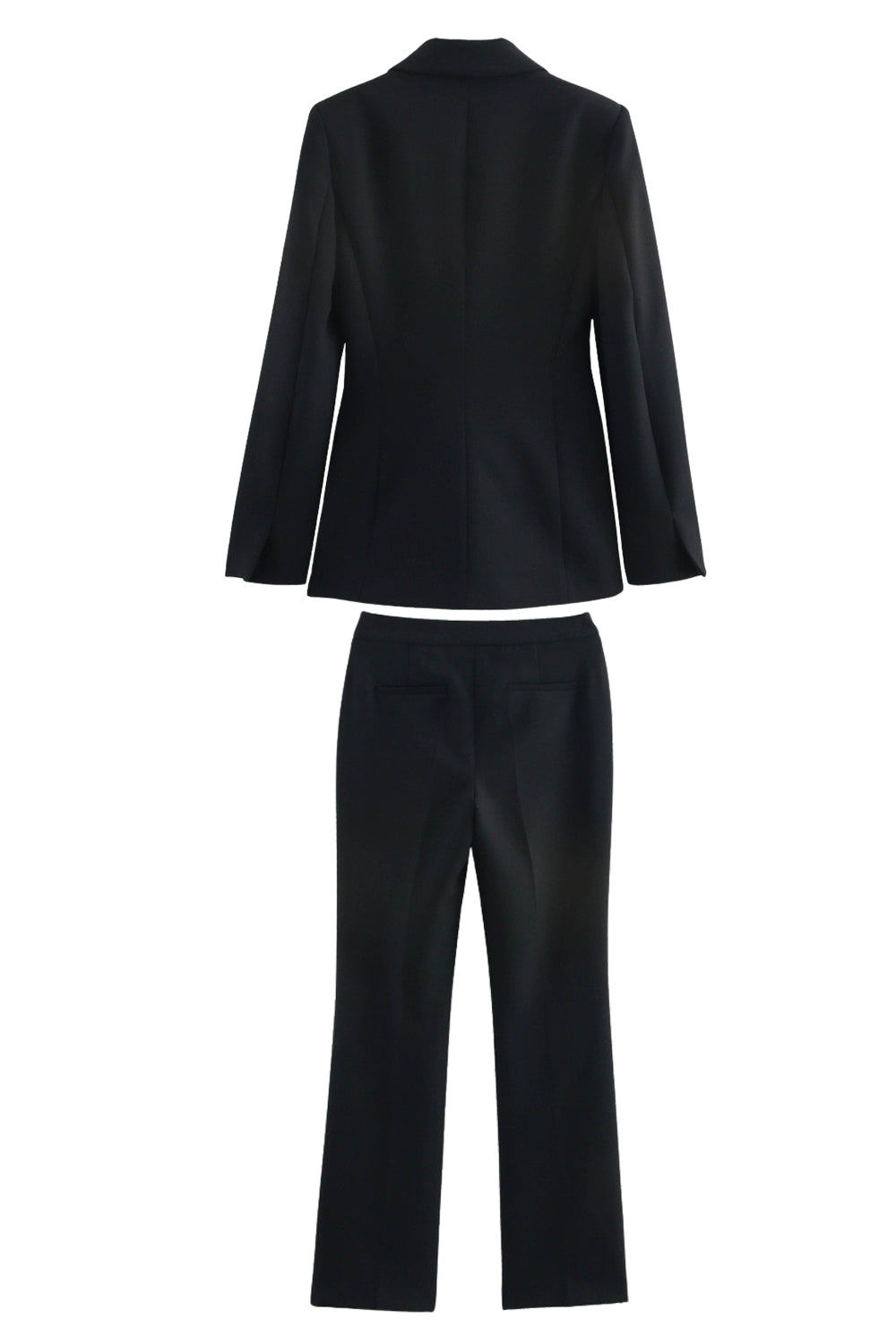 Black 2-Piece Notched Lapel Women Prom Suits