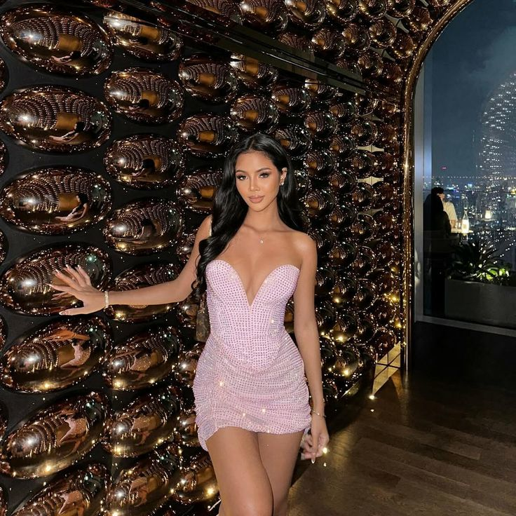 Gorgeous Pink Sweetheart Neck Sheath Short Cocktail Dress Mini Homecoming Dress S529
