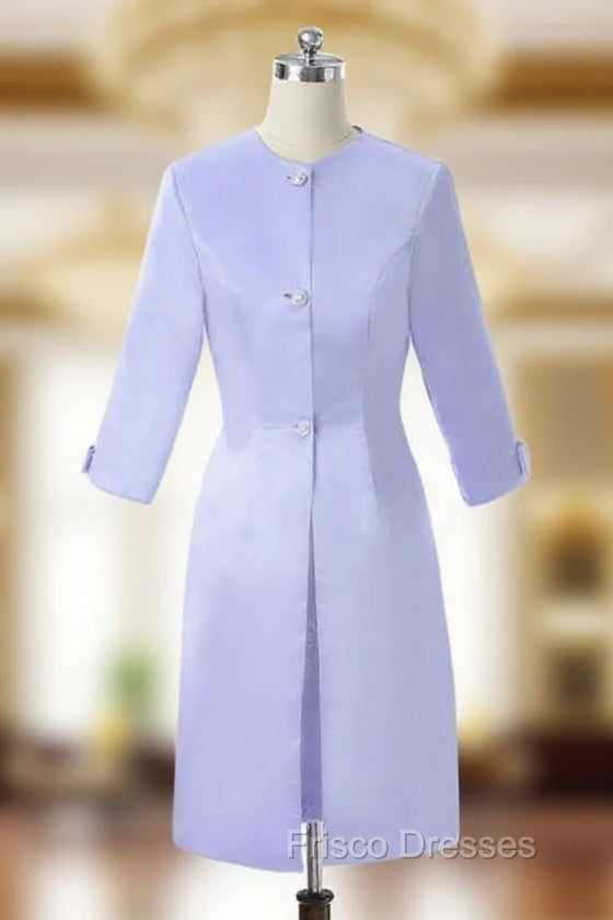 Blue Lace Wedding Party Dress Short Mother Dress For Wedding