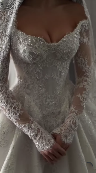 Elegant Bridal Dress Ball Gown Off The Shoulder White Lace Wedding Dresses Minimalist Bridal Gowns