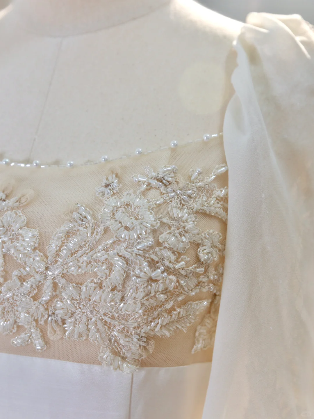 Romantic Wedding Gown Bridal Dress A Line Square Neck Satin Wedding Dress Ivory Wedding Dresses Modest Wedding Gowns