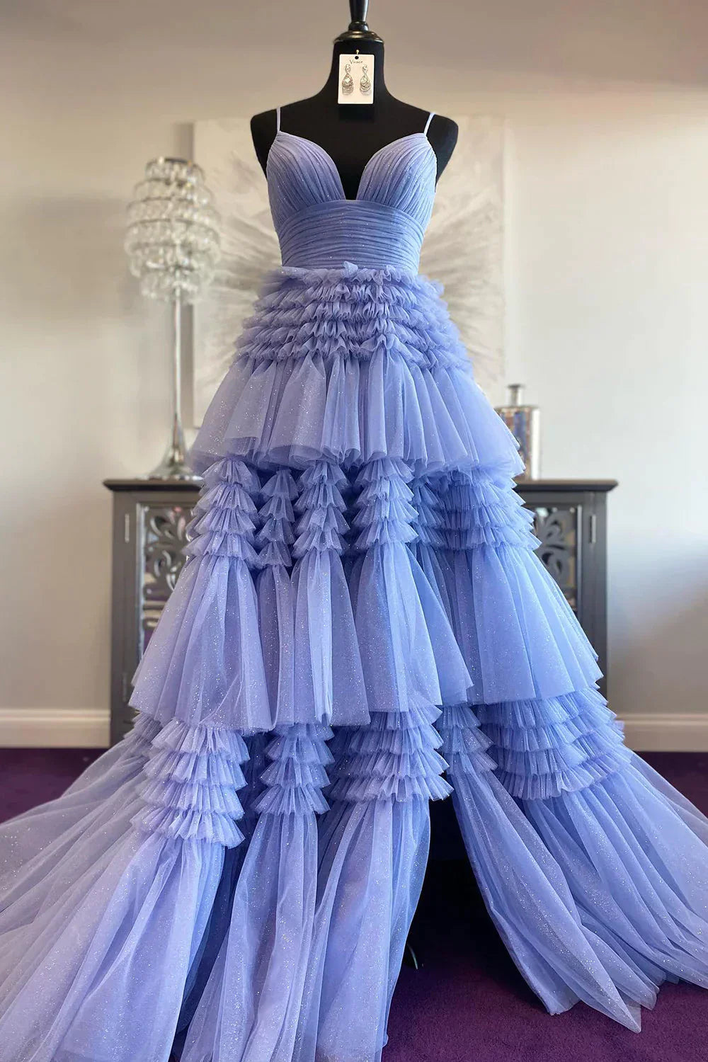 Sexy Daffodil A-Line Doric Sweetheart Long Prom Dress - Fashionpara