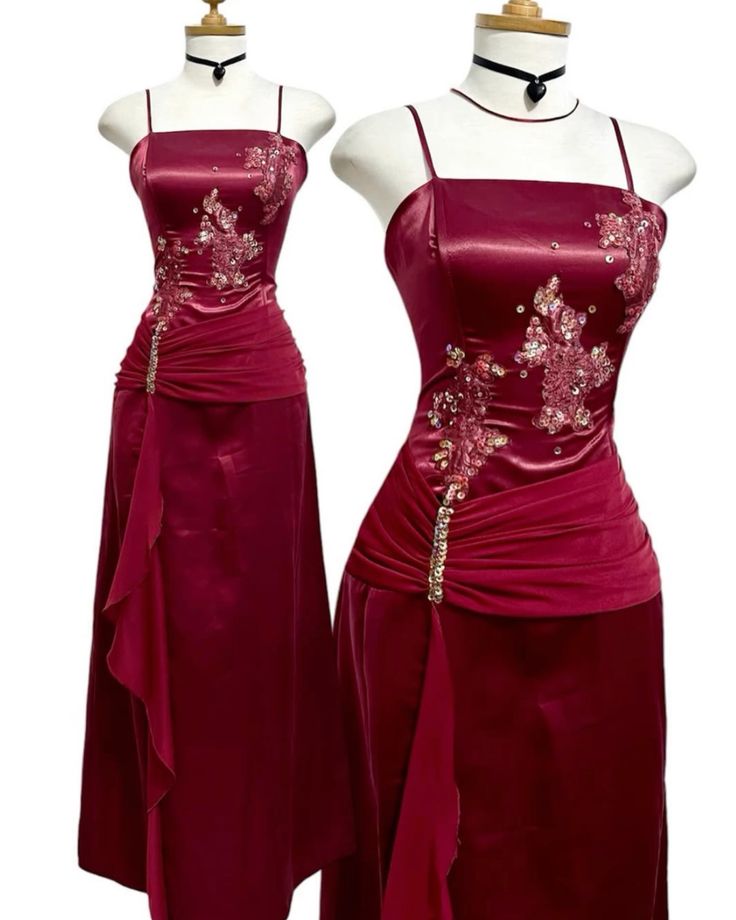 Burgundy Prom Party Dress Long Formal Evening Dress    fg7497