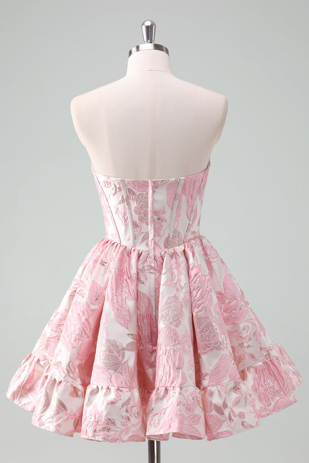 Blue A Line Sweetheart Short Corset Homecoming Dress