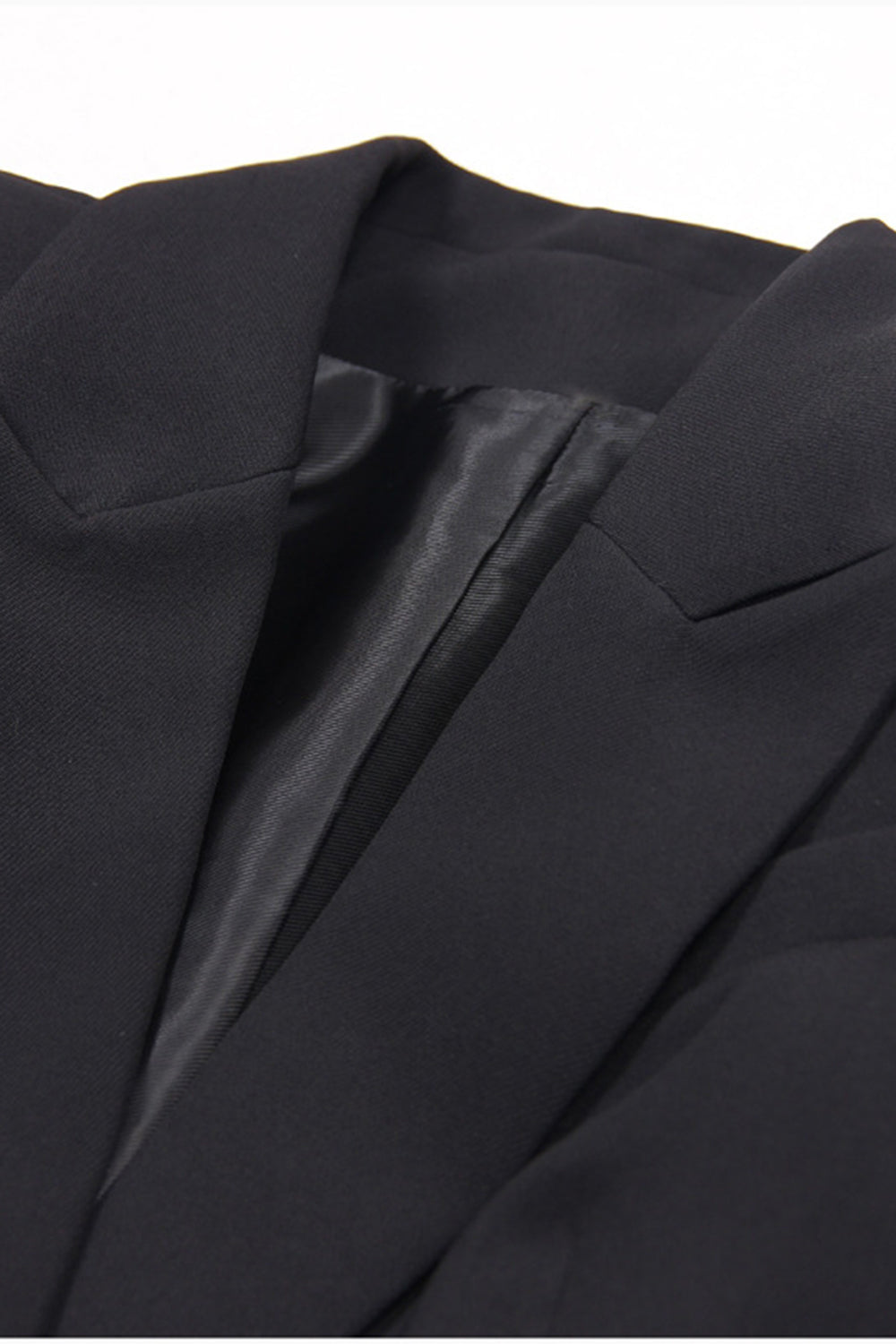 Black 2-Piece Peak Lapel Women Prom Suits