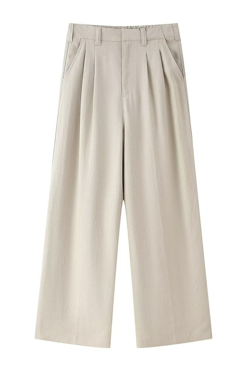 Khaki 2-Piece Peak Lapel Sleeveless Women Prom Suits