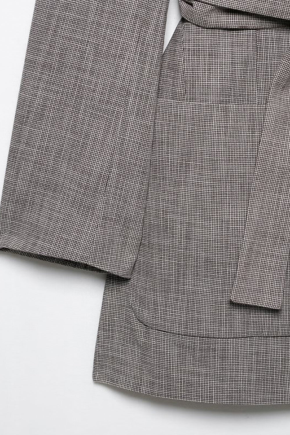Grey 2-Piece Notched Lapel Women Prom Suits with Belts