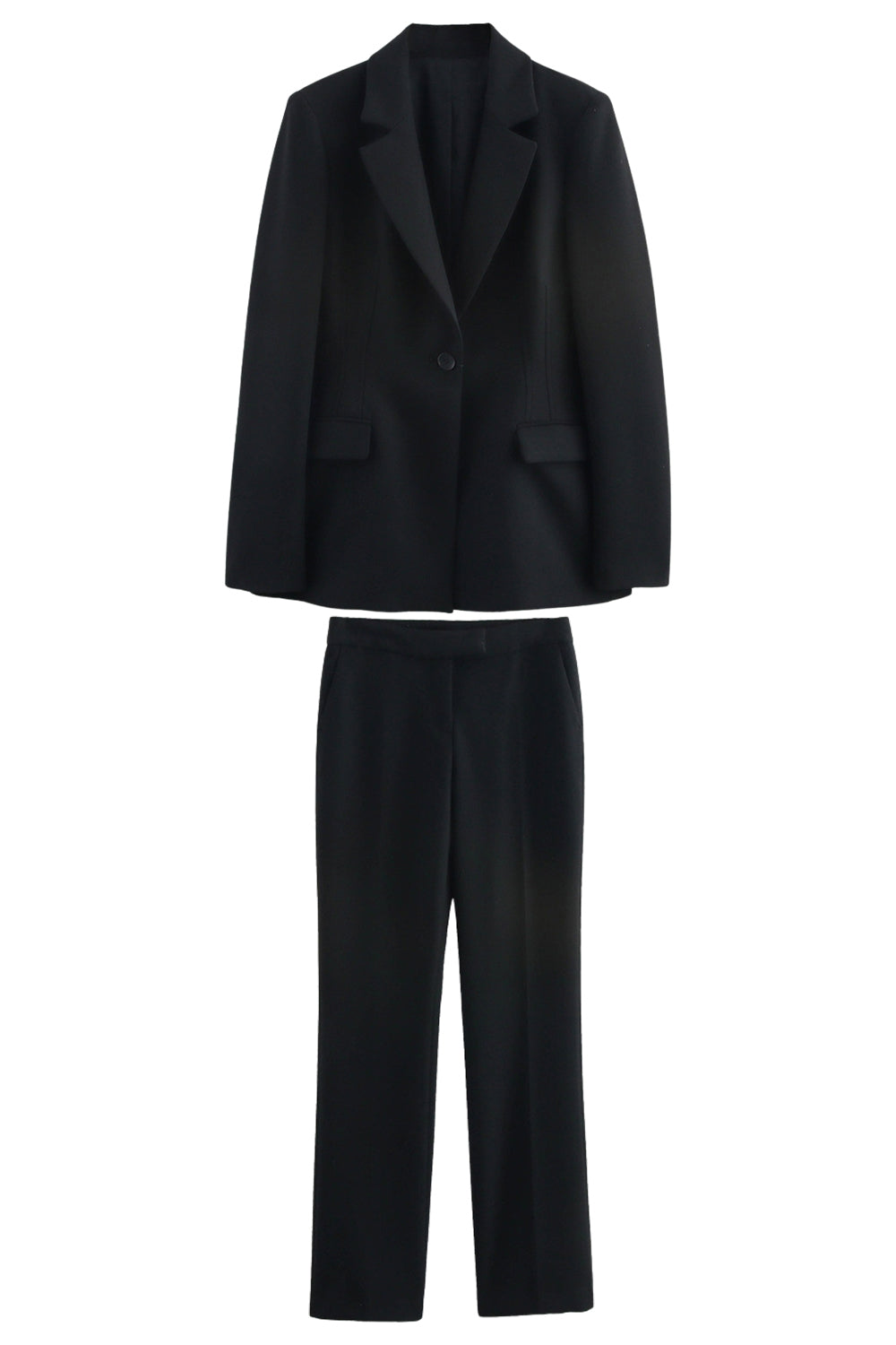 Black 2-Piece Notched Lapel Women Prom Suits