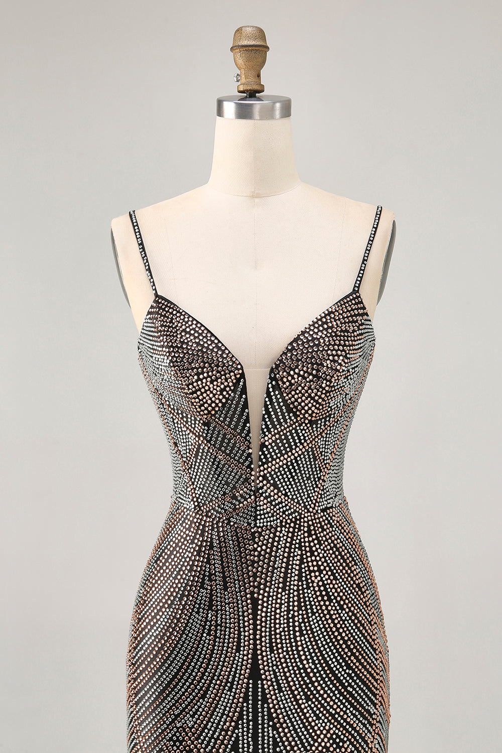 Sparkly Black Tight Short Homecoming Dress with Beading