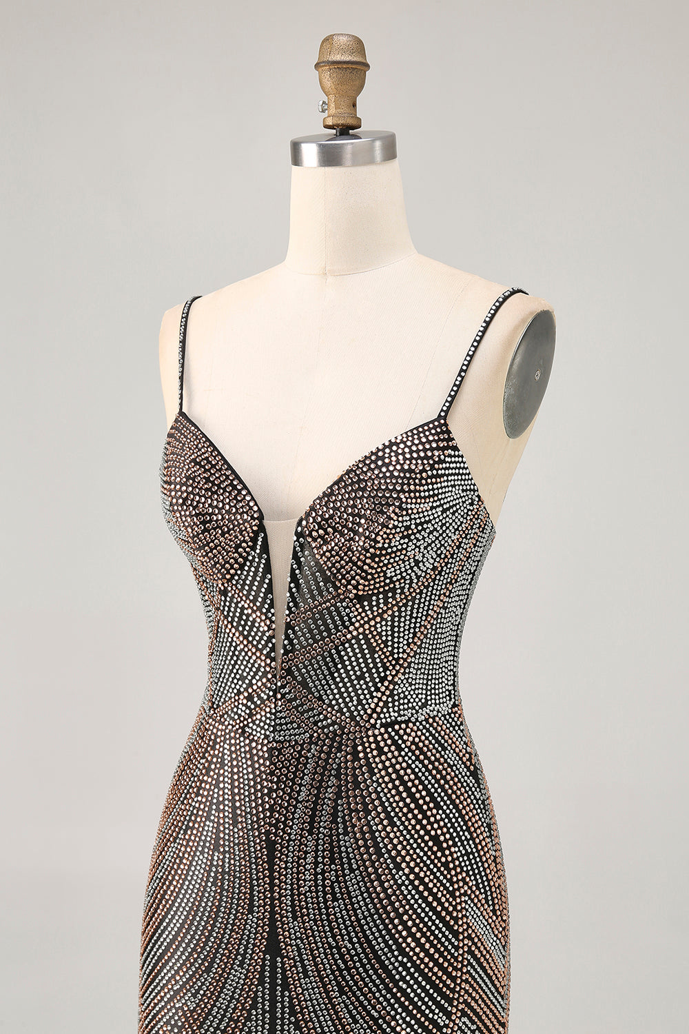 Sparkly Black Tight Short Homecoming Dress with Beading