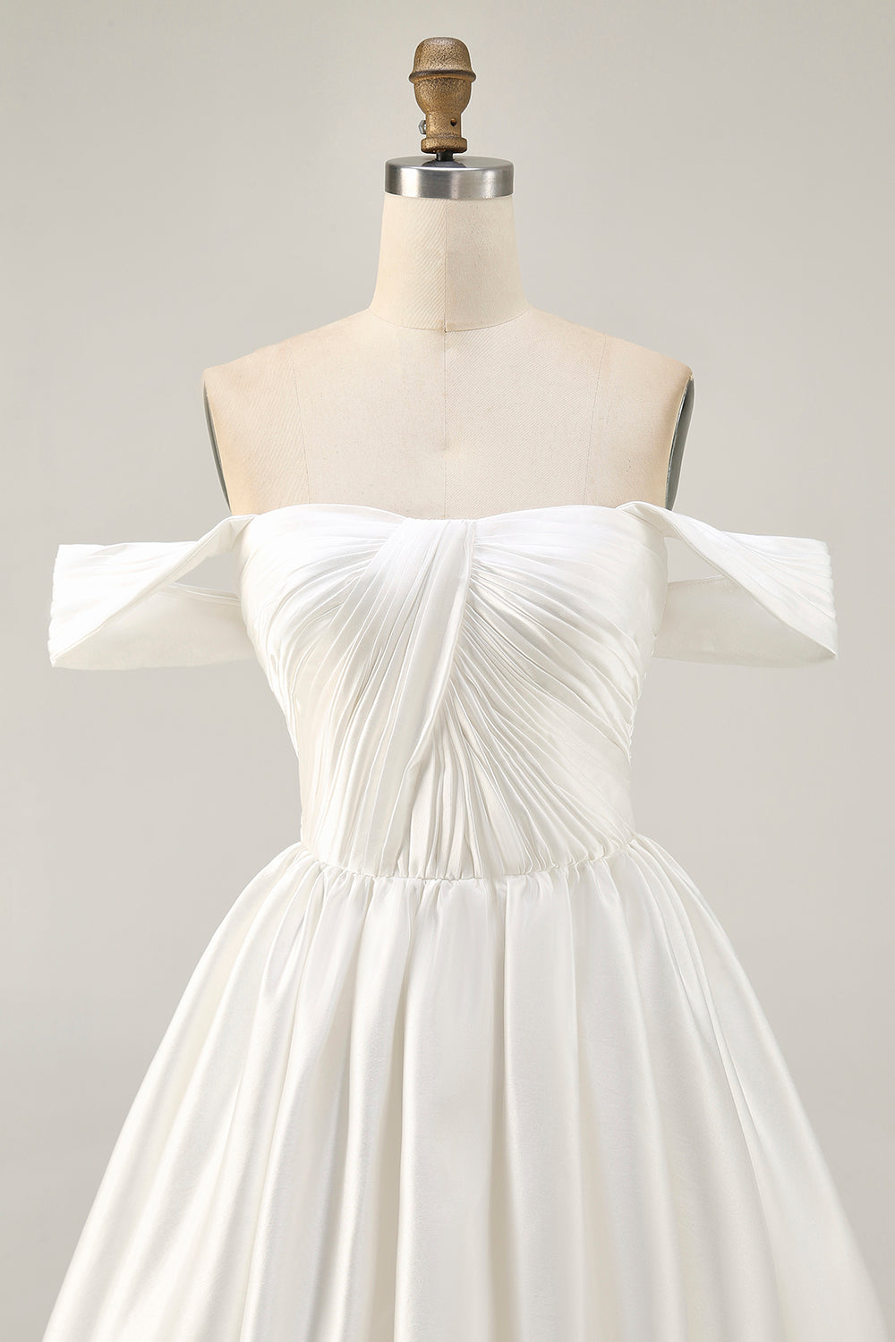 Pink Off The Shoulder Ruched Short Homecoming Dress