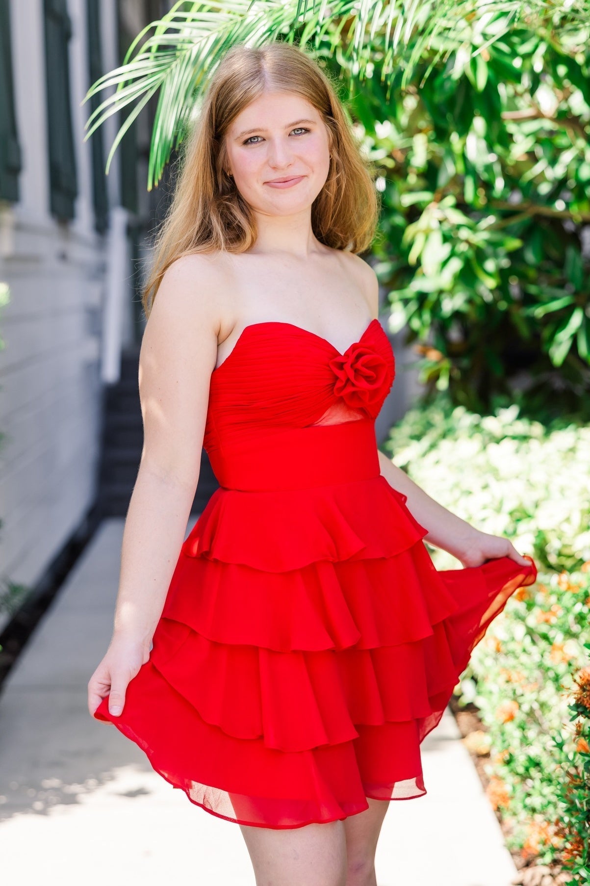 Well-made A Line Sweetheart Navy Blue Short Homecoming Dress with Ruffles Keyhole